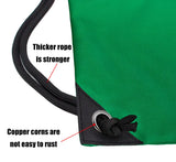 HOLYLUCK Drawstring Backpack Bag Sport Gym Sackpack Gradient Green - Mike's Gear 