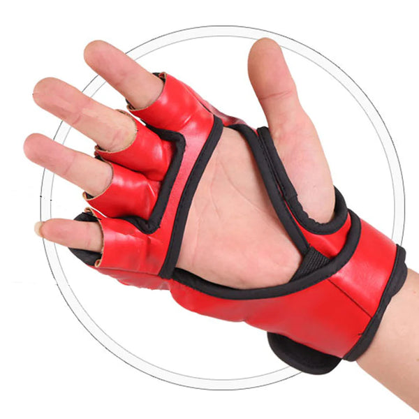 Fighting & MMA Training Half-Finger Boxing Gloves - Mike's Gear 